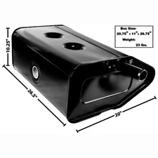 Bronco Fuel Gas Tank 1966 67 68 69 70 71 72 73 74 75 76  EDP Steel Dynacorn T100