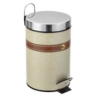 Treteimer Abfalleimer Kosmetikeimer MüLleimer TretmüLleimer Bad Eimer 3 L Beige