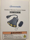 NEW Dewenwils HORS13B1 Outdoor Remote Control 3-Grounded Outlet