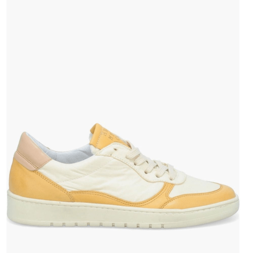 Sneaker Miz Mooz Veronica in pelle leggera giallo/bianco taglia 9 euro 40, nuova con etichetta - Foto 4 di 16