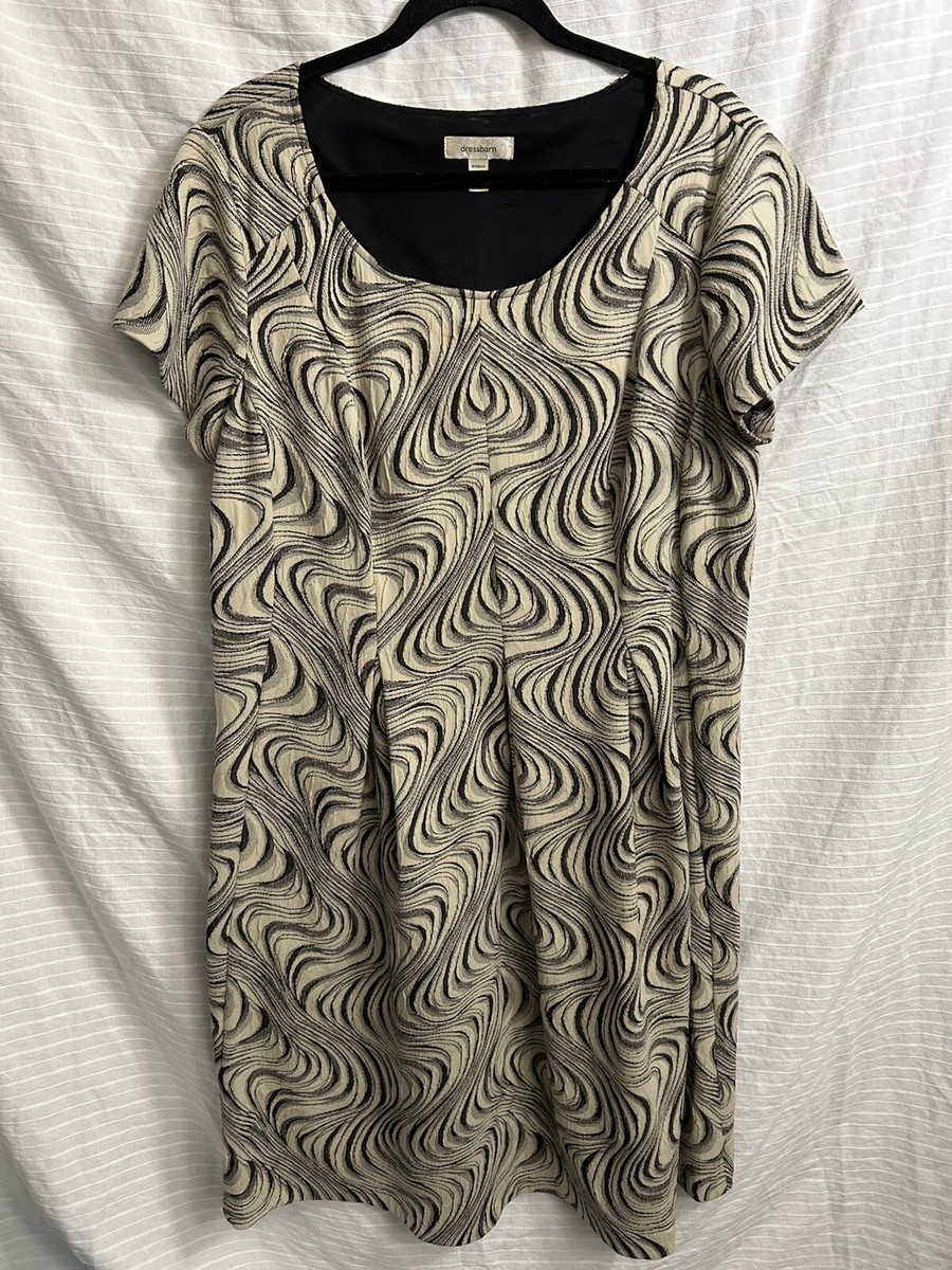 Dressbarn Women's Multicolor Sheath Fit Flare Dress Career Formal Brown 18 B27 | eBay Dressbarn Women's Multicolor Sheath Fit Flare Dress Career Formal Brown 18 B27 | eBay