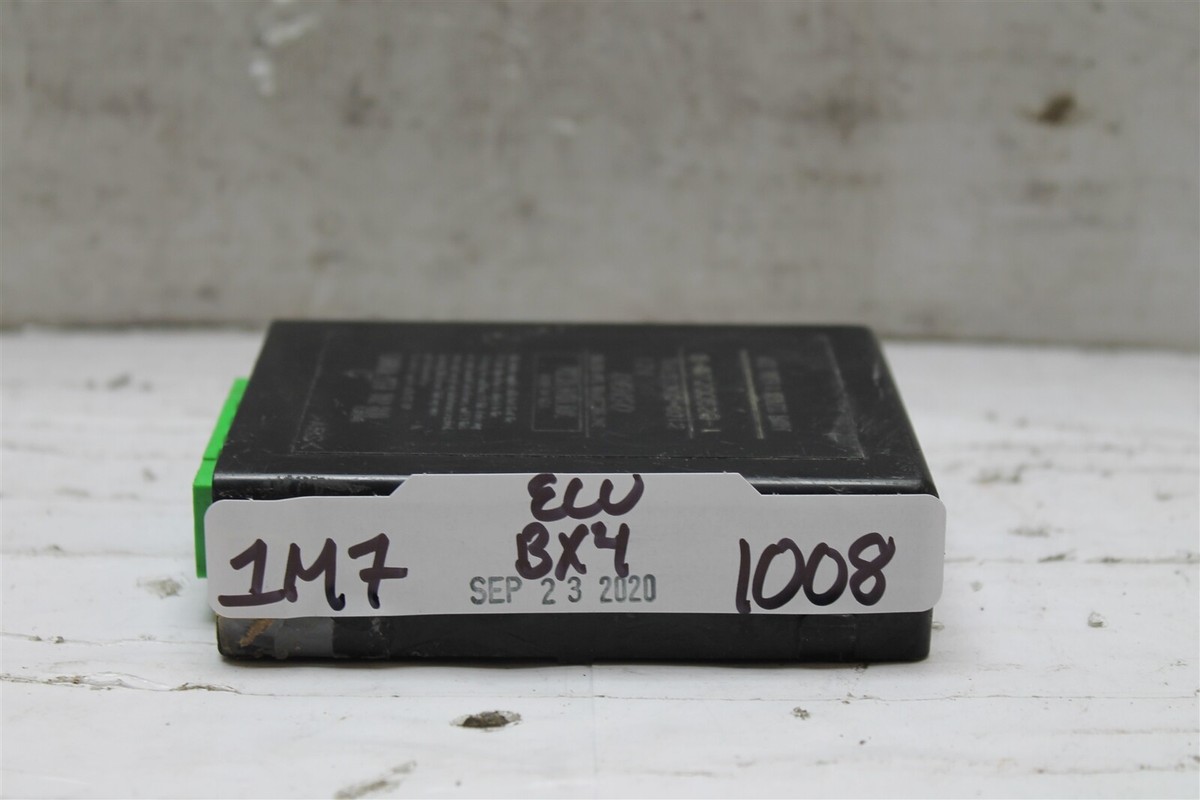 1999 Isuzu Trooper Anti Theft Locking Control 8972006291 Module
