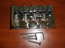 NEW Hipshot A Brass Bridge For Fender American Deluxe Bass - CHOOSE YOUR COLOR 