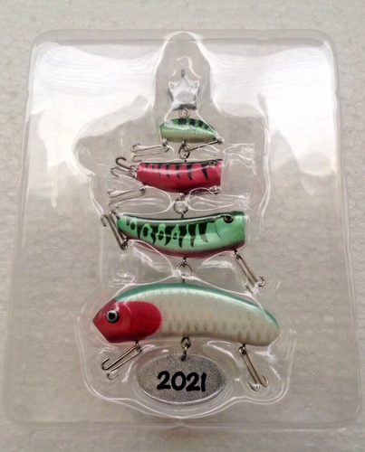 Hallmark Keepsake O Fishmas Tree 2021 Baumform mit Angelködern - Bild 4 von 4