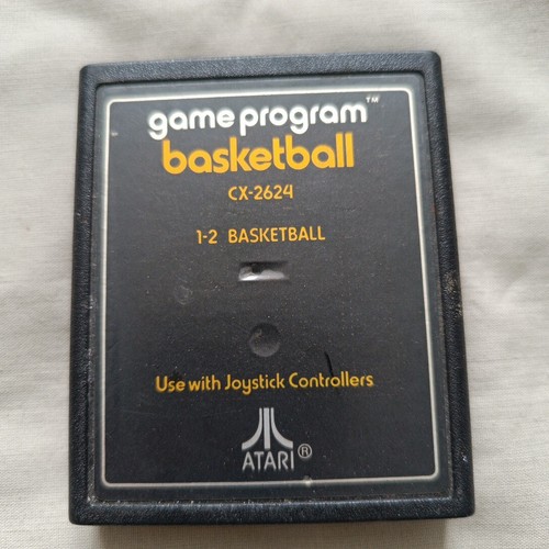 Basketball Atari 2600 Game - Picture 1 of 3