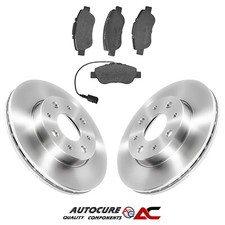 FOR FIAT 500 C POP DUALOGIC MK2 312 3P 1.2 VENTED 241mm FRONT BRAKE DISCS & PADS