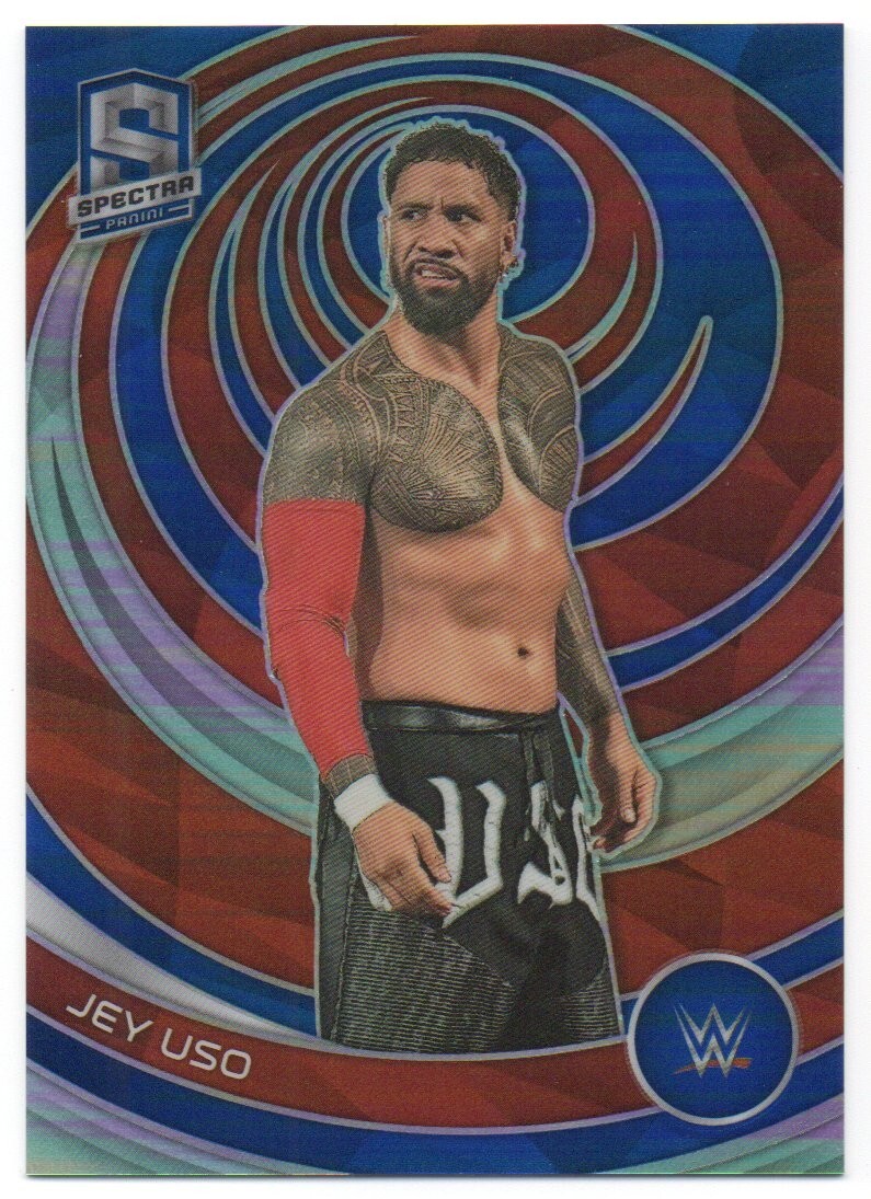 2023 Panini Chronicles WWE (Spectra) Blue #395 Jey Uso 72/99 | eBay