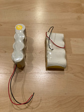 Set of 2 Packs - Rechargeable Battery D-Cell Pack 4.8 4AH Ni-Cad - NEW/Open Box