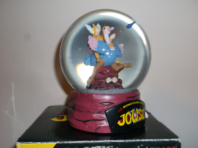 2018 Midway Classic Arcade Joust Collectible Snowglobe LE Numbered