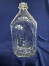 Plain half gallon milk bottle