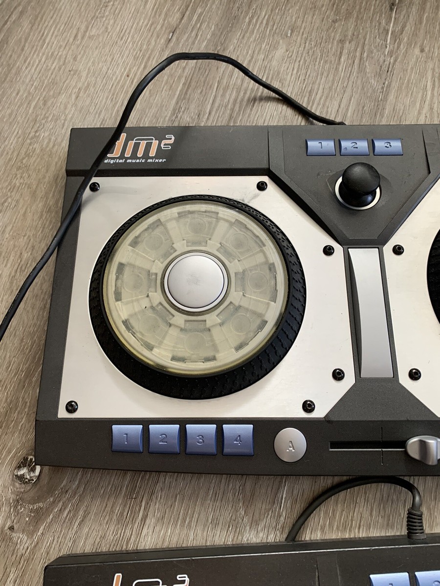 2 x Mixman DM2 • USB Digital Music Mixer DJ Turntable For PC