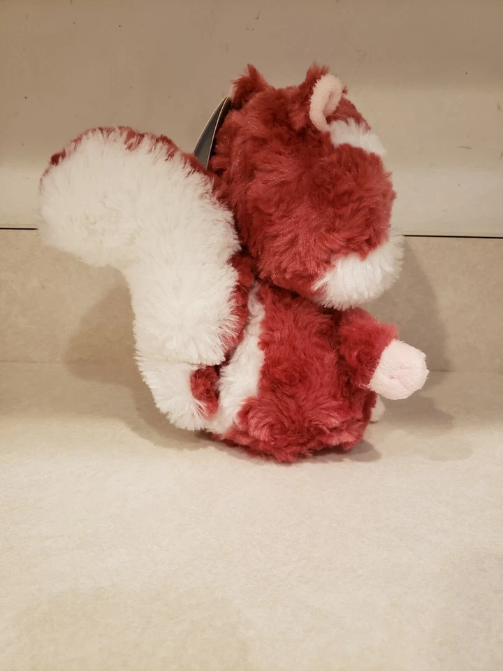 Aurora World Plush - YooHoo Friends - CHEWOO the Pink/White Squirrel   - Image 4 of 4