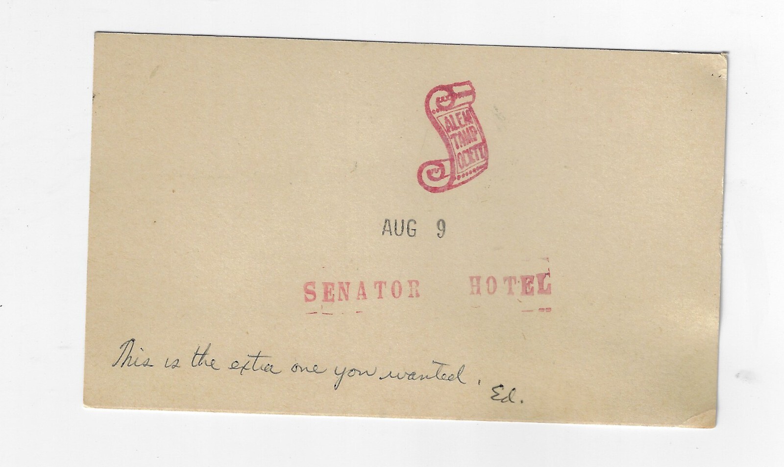 UX25 used US Postal Card Grant 2c 1911 Universal Postal Un POSTMARK