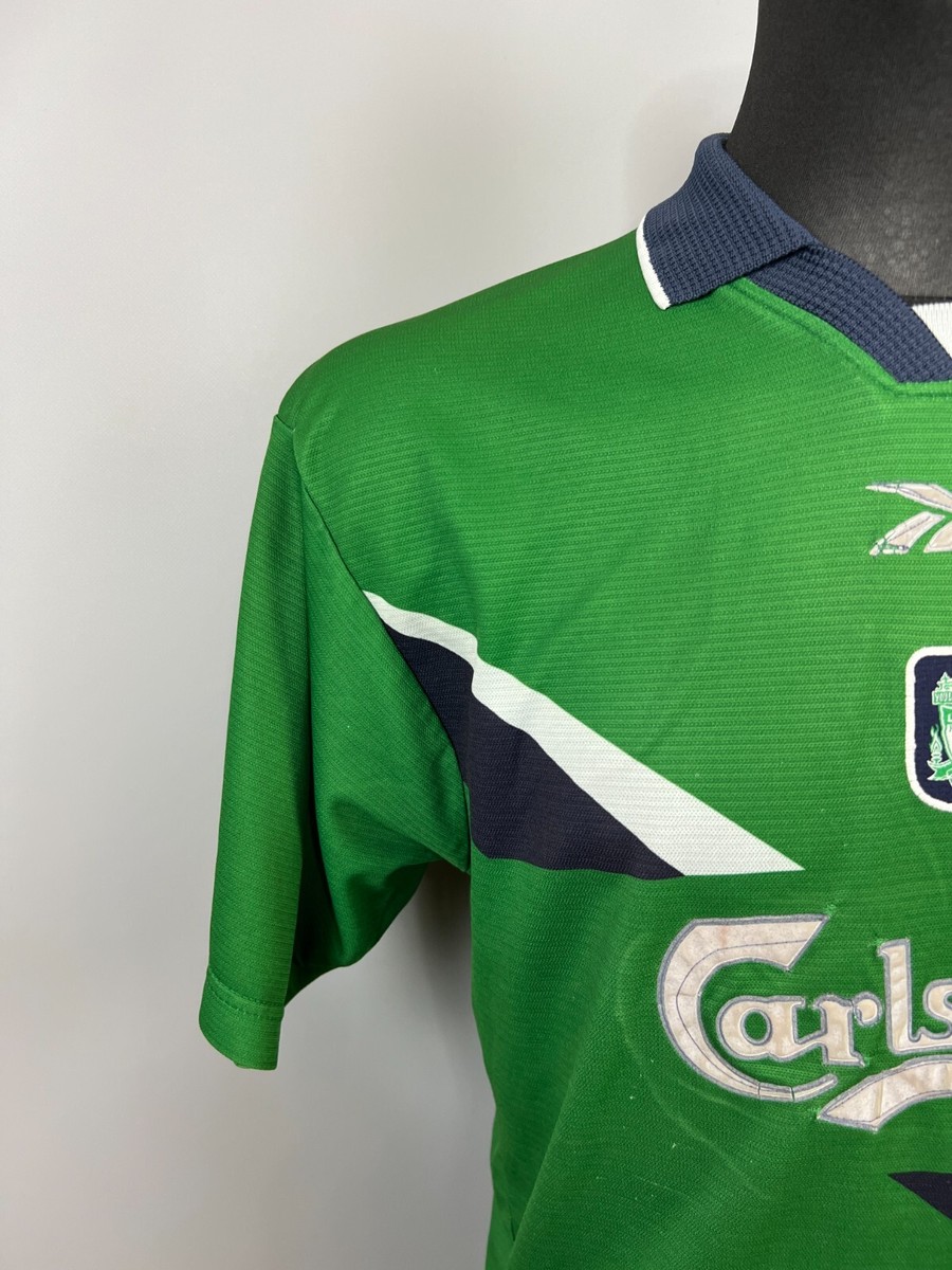 LIVERPOOL 1999 2000 ANI AWAY SHIRT VINTAGE FOOTBALL SOCCER JERSEY
