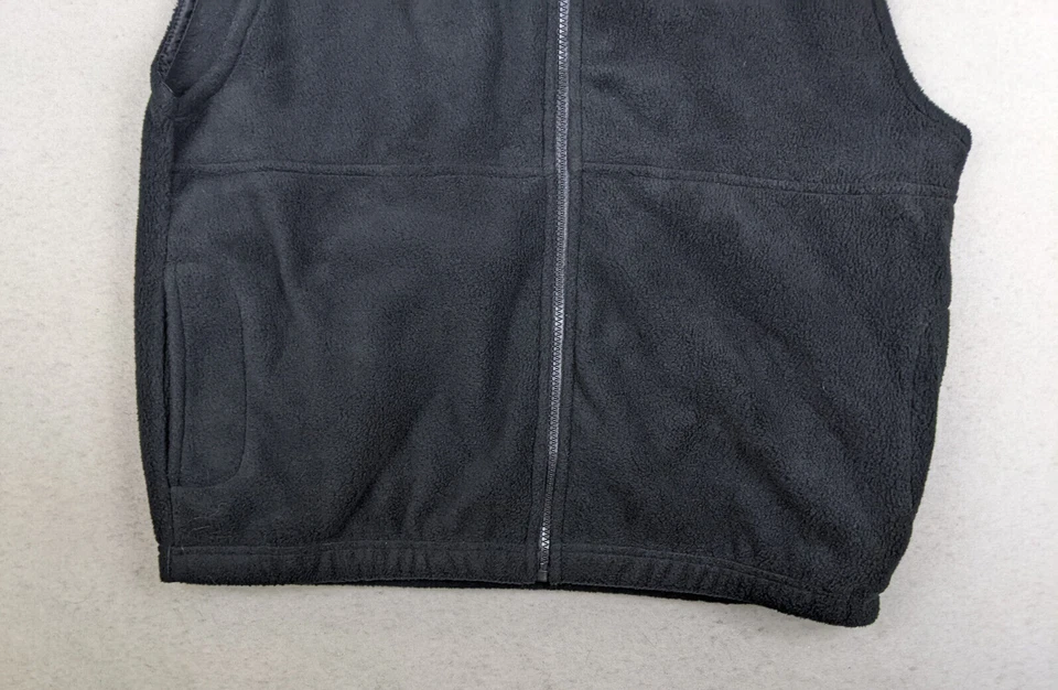 Chaleco polar negro Sierra Pacific Oudoors para hombre talla mediana Foto 4 de 4