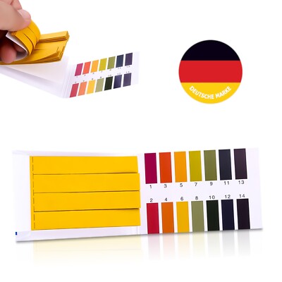 pH-Wert Teststreifen Indikator Lackmuspapier Aquarium Teich Pool Teststreifen