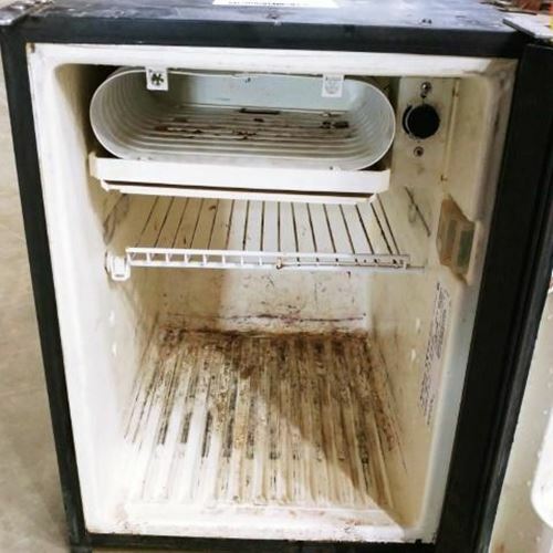 Damaged Dometic Truck Refrigerator M/N 750000005 eBay