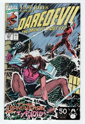 Marvel Comics Daredevil (1964) #297 Lee Weeks Typhoid Mary Kingpin F/VF 7.0