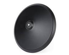 Radkappe Moon Cap schwarz für offene 10 Zoll Felge für Vespa V50 90 PV125 ET3 PK