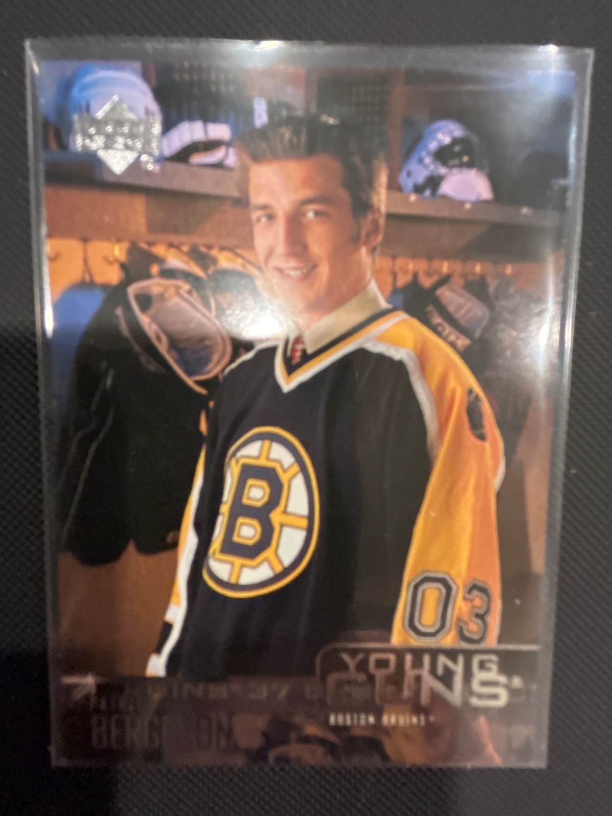 2003-04 Upper Deck - Young Guns Patrice Bergeron #204 (RC)