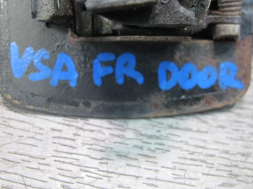 85-88 VW SCIROCCO MK2 SET OF 4 IGNITION TRUNK LOCK W KEY & DOOR HANDLES OEM - Picture 10 of 21