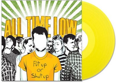 All Time Low - Put Up or Shut Up - Yellow [Used Very Good Vinyl LP] Explicit, Co