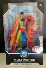 McFarlane DC Multiverse Batman Rainbow Suit Red Platinum 7 Action Figure