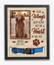 Personalized Pet Loss Sign, Dog Memorial Gifts For Loss Of Dog, Dog Memorial