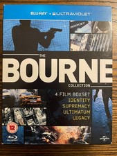 The Bourne Collection 4 Film Boxset Blu-ray 2012 Matt Damon Jeremy Renner: VG