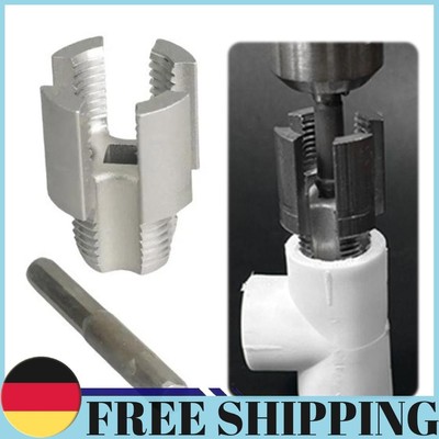 Integrated Internal & External Pipe Threading Tool for Electric Drill Thread