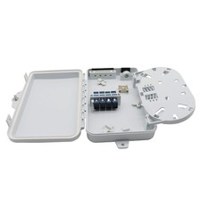 4 Core FTTH Fiber Distribution Box 4 Port Splitter Box For SC FC E2000 Adapter