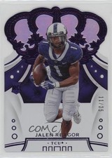 2020 Chronicles Draft Picks Crown Royale Mirror Purple 11/25 Jalen Reagor rf2