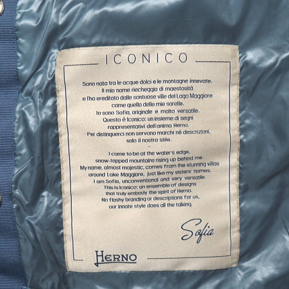 Mint Herno SOFIA HERNO ICONICO Down jacket Size 4… - image 8