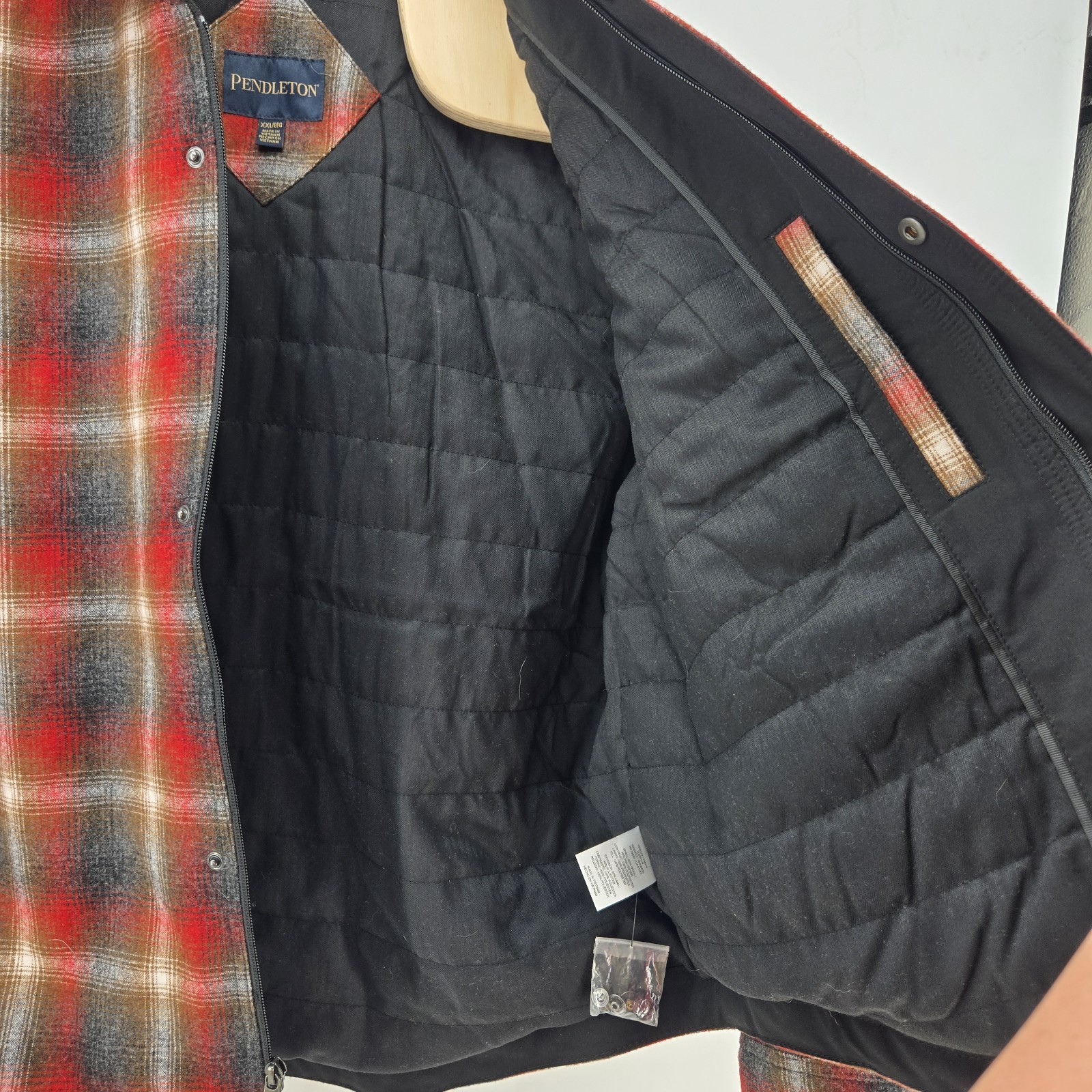 Pendleton Men’s Polyfill Insulation Wool Blend Sh… - image 6