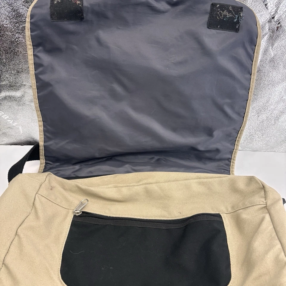 "Bolso mensajero para computadora portátil Jansport tostado y marrón diafonía 15"" regazo" Foto 4 de 4