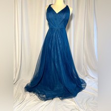 Anthropologie Hitherto Zaria Saphire Dress | 6P