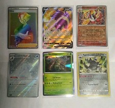 Lot Of 6 Pokemon- Crabominable, Choy, Aggron, Wo-Chien, Skeledirge, Skuntank 