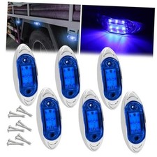 LED Trailer Marker Light Truck Side Marker Light 6LED Clearance Marker Lamp