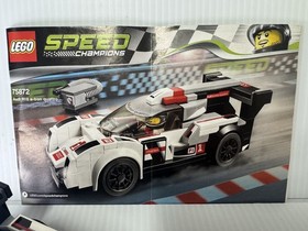 Lego Speed Champions #75872 Audi R18 e-Tron Quattro 2016; 100% Complete w/Manual