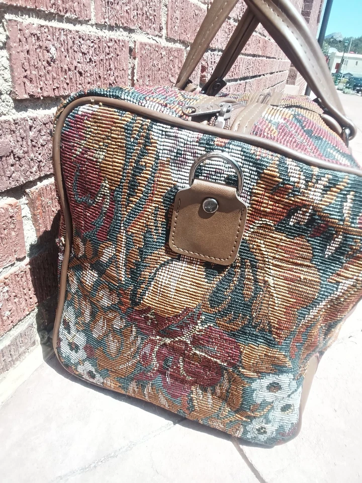 Bolsa de lona floral Givechy vintage años 90 Foto 4 de 4