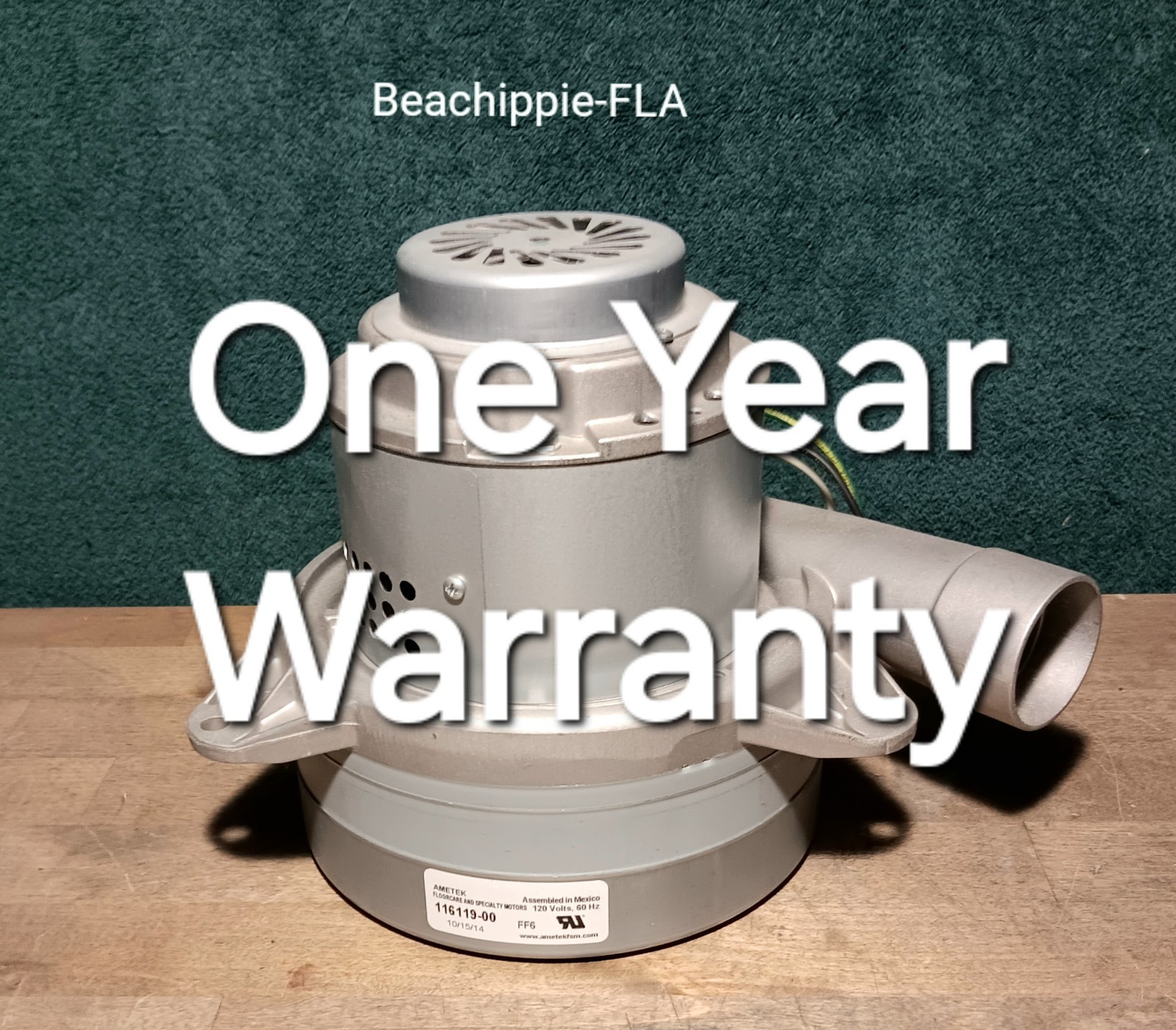 Ametek 116119-00 Vacuum Motor for NuTone® Model 353 & other fine central vac