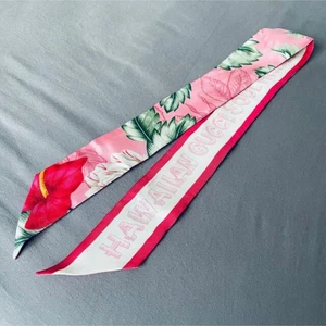 GUCCI écharpe fleur tropicale rose bracelet sac poignée accessoire italie japon