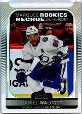 Daniel Walcott 2021-22 O-Pee-Chee Platinum Rainbow Tampa Bay Lightning #258