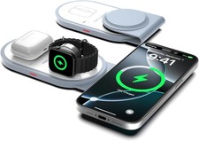 Wireless Foldable 3 in 1 Charging Station for iPhone Airpods Apple watch