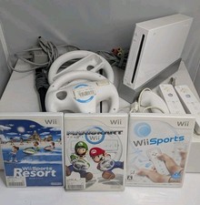 Nintendo Wii Console w/ 3 Games Bundle Japanese Version NTSC-J JP - US SELLER - 