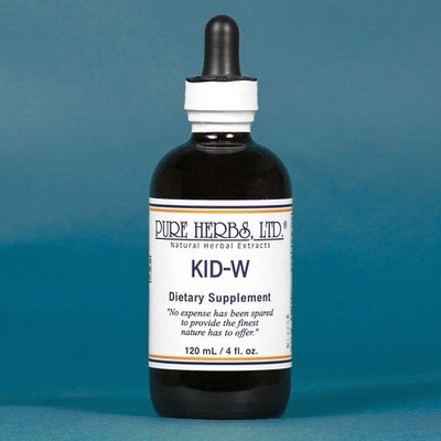 Pure Herbs: KID-W - 4 oz. (Natural Herbal Extracts)