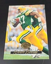 1996 Pinnacle Robert Brooks #73 Action Packed Green Bay Packers Football Card