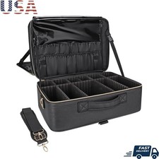 Extra Large Makeup Bag Cosmetic Case Makeup Artist Train Case Travel Organizer
