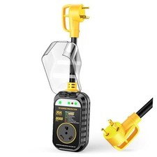 RV Surge Protectors 30 Amp, 2025 New Upgraded  30AMP 30AMP-8000J-Yellow