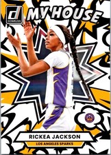 2025 Donruss WNBA Rickea Jackson #13 My House Sparks